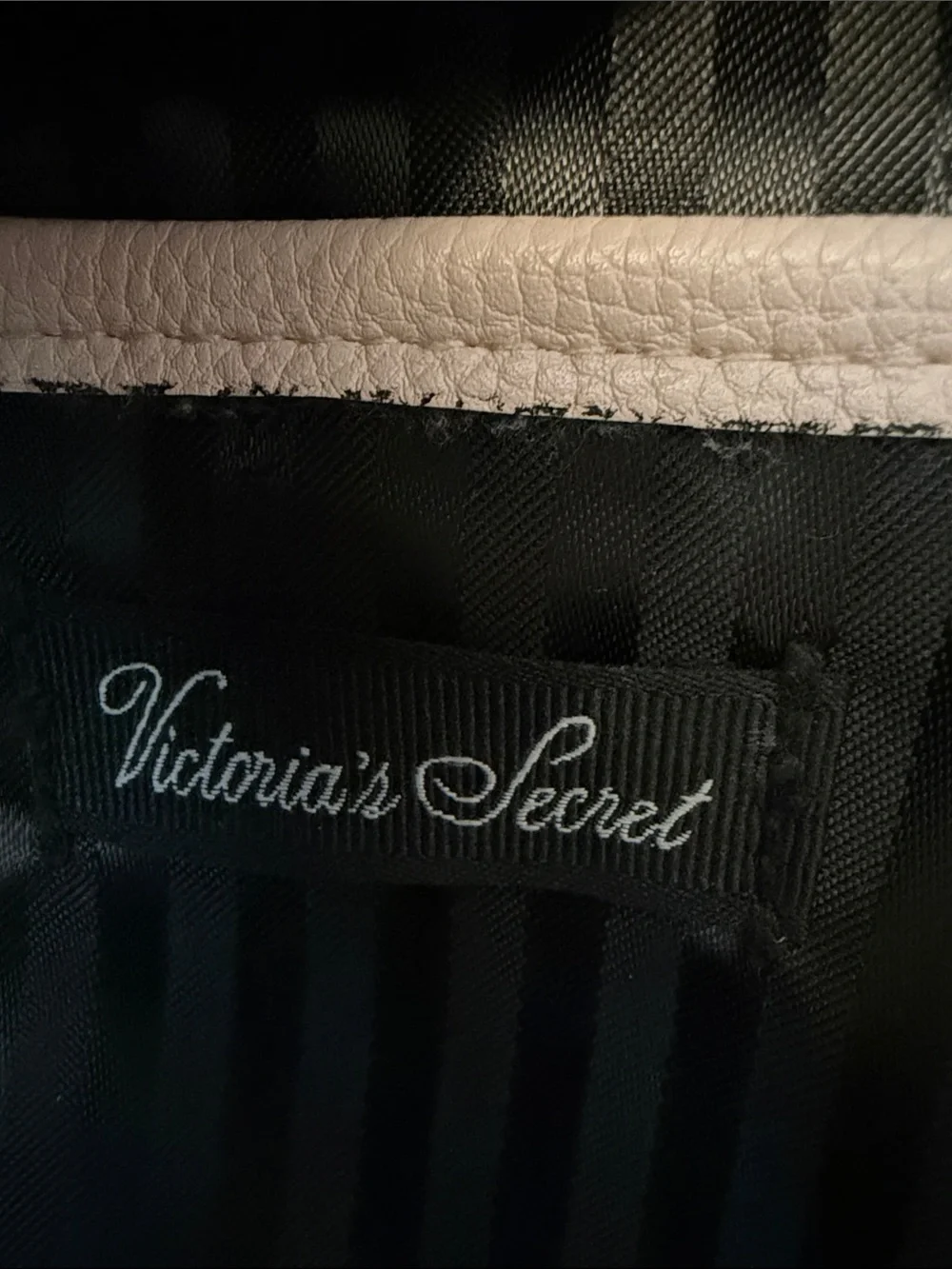 Victoria's Secret Blush Pink Quilted Mini Backpack with Gold Chain